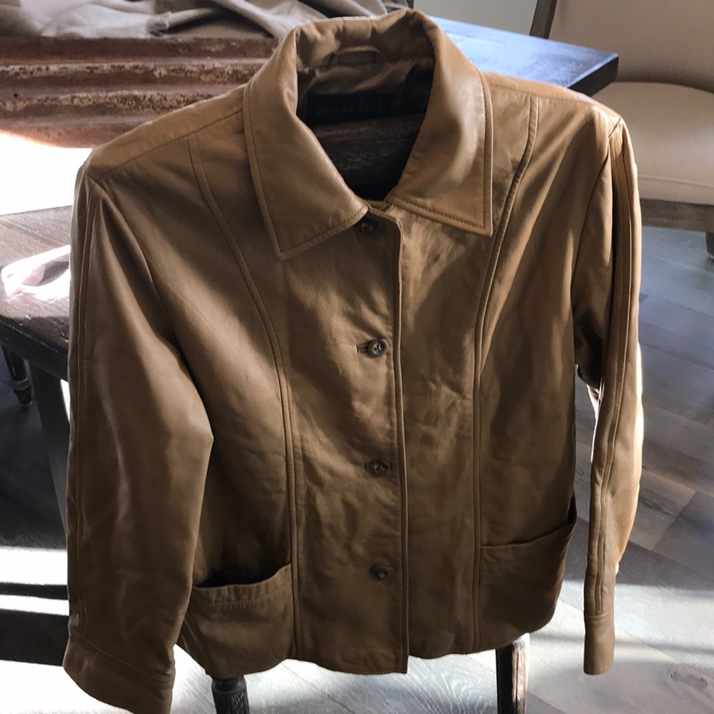 Leather jacket
